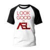 Kép 1/2 - Look Good In ASL póló - fekete/piros