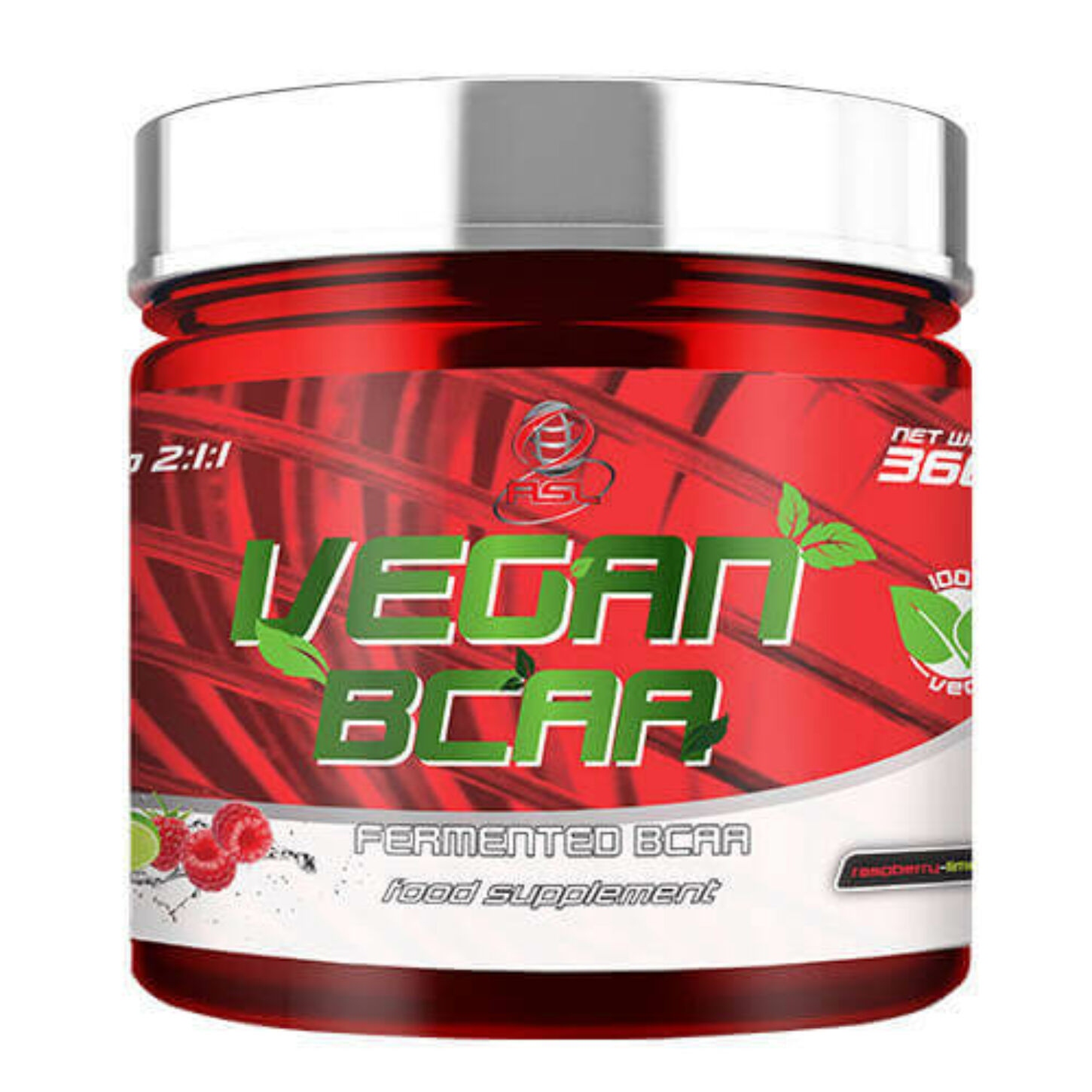 Vegan BCAA aminósav por (360 g)