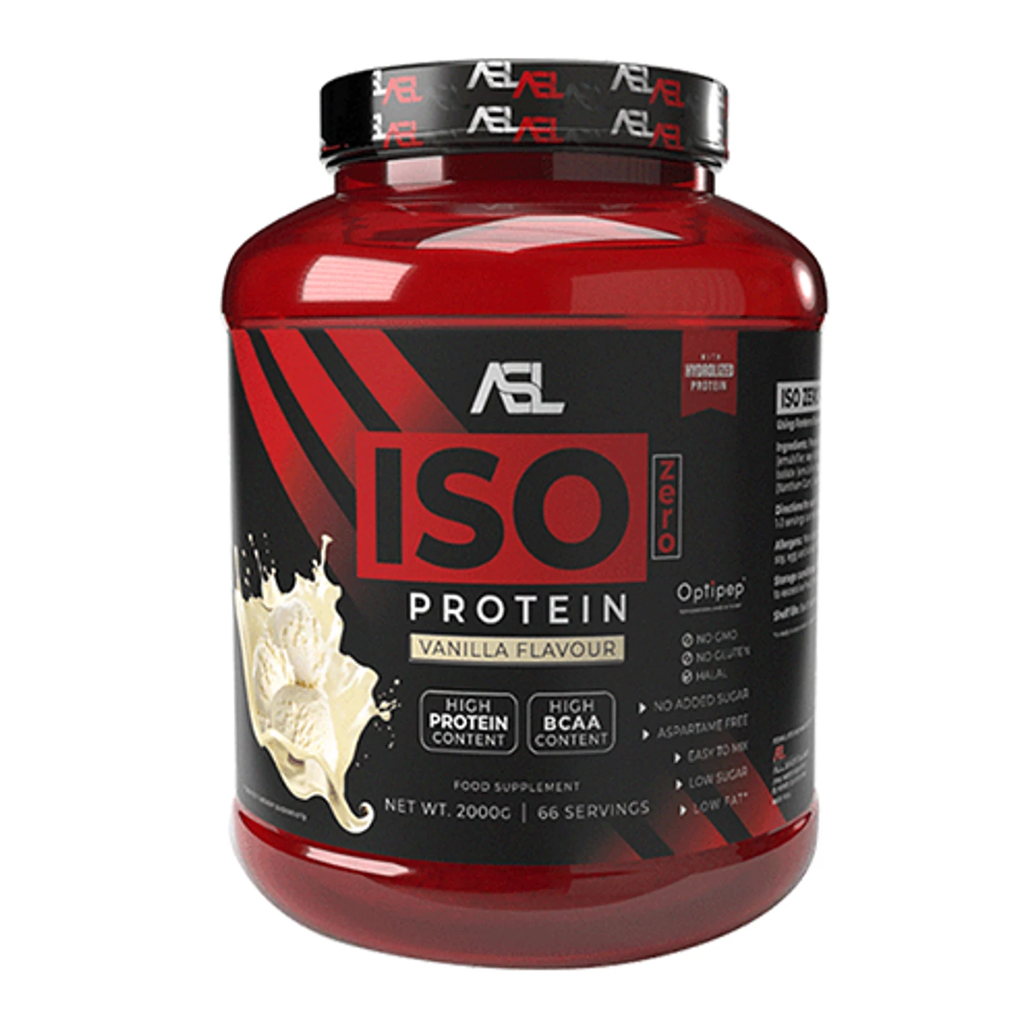  Iso Zero Protein fehérjepor (2000 gr) - Vanília