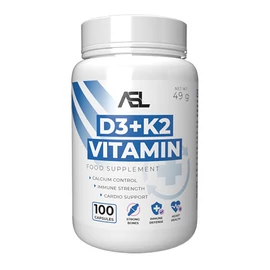 ASL D3 + K2 vitamin (100 db kapszula)