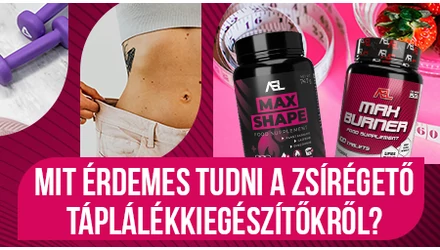 Mit érdemes tudni a zsírégető táplálék kiegészítőkről?