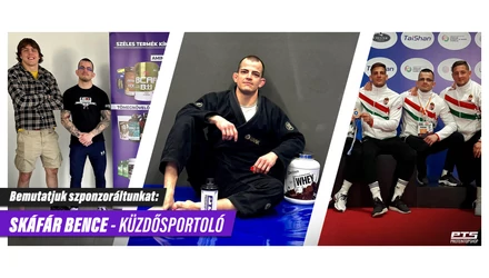 Bemutatjuk szponzoráltunkat: Skáfár Bence - Küzdősportoló