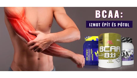 BCAA: Izmot épít és pótol