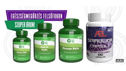 Egészségmegőrzés felsőfokon táplálékkiegészítőkkel!