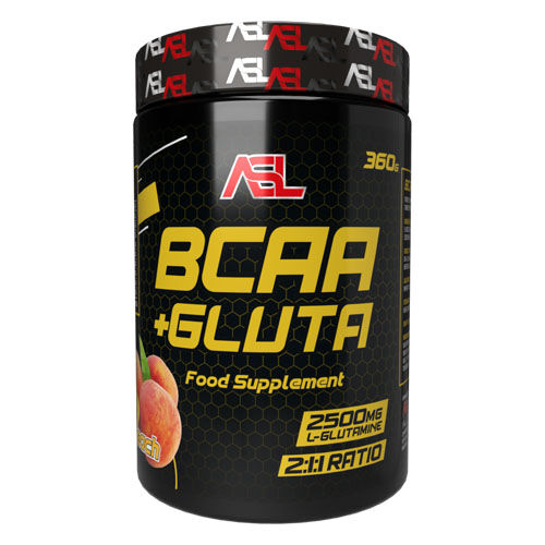 BCAA+Gluta aminosav por (360 gr)