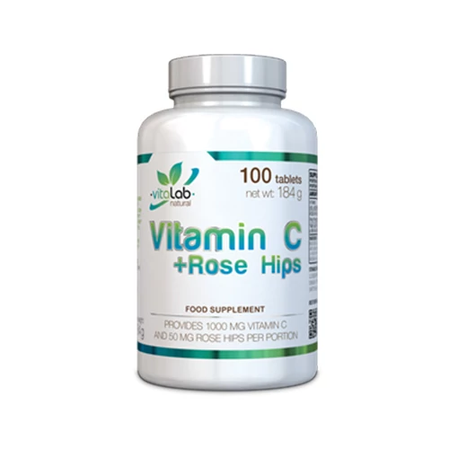 Vitamin C 1000 + csipkebogyó kivonat (100 tabletta)