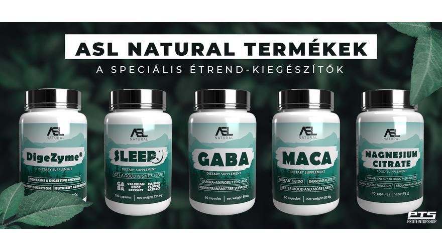 ASL Natural termékek: A speciális étrend-kiegészítők