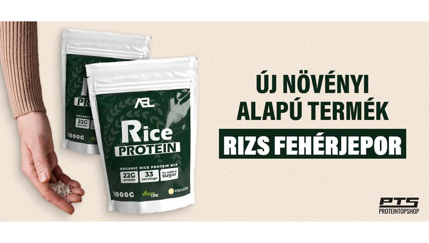 Új növényi alapú termék: Rizs fehérjepor