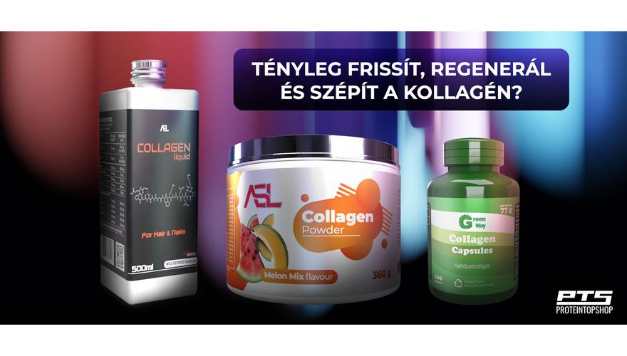 Tényleg frissít, regenerál és szépít a kollagén?